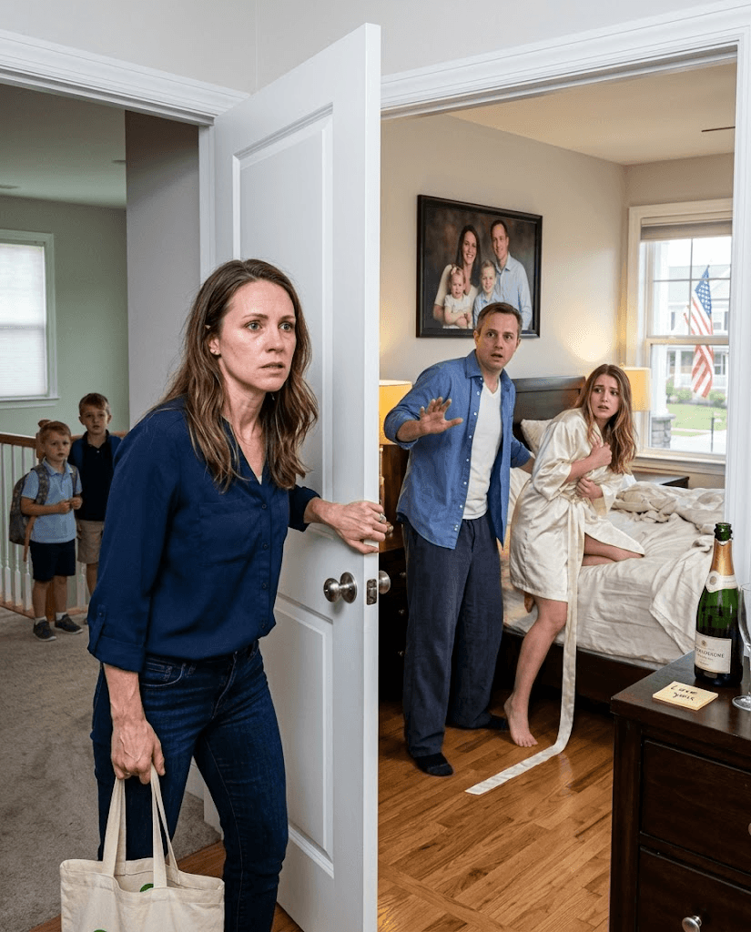 A Wife Found Her Husband’s Affair Under Their Family Portrait-jeslyn_