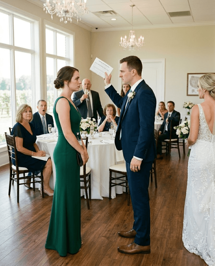 The Sister They Erased Walked Into the Wedding and Froze the Groom-mochi