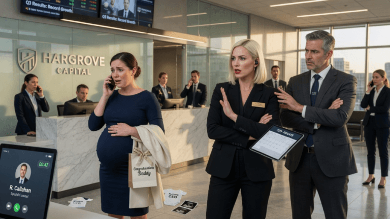 The Secret In The Company Lobby